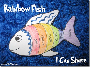 The Rainbow Fish Activities - Novel Effect