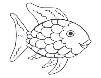 Rainbow fish printable | TPT