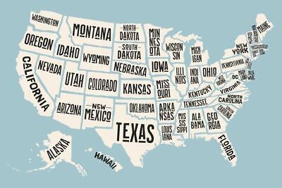 printable version of usa map