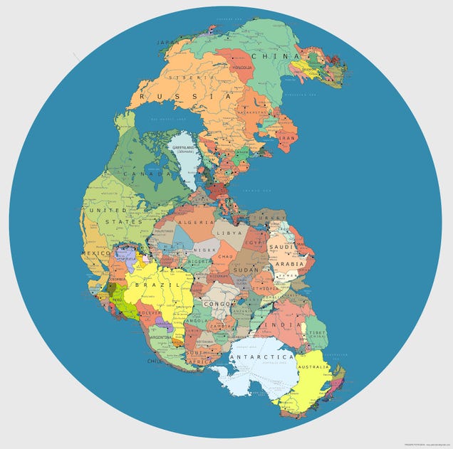 Alternative maps besides traditional Earth - Printable Version