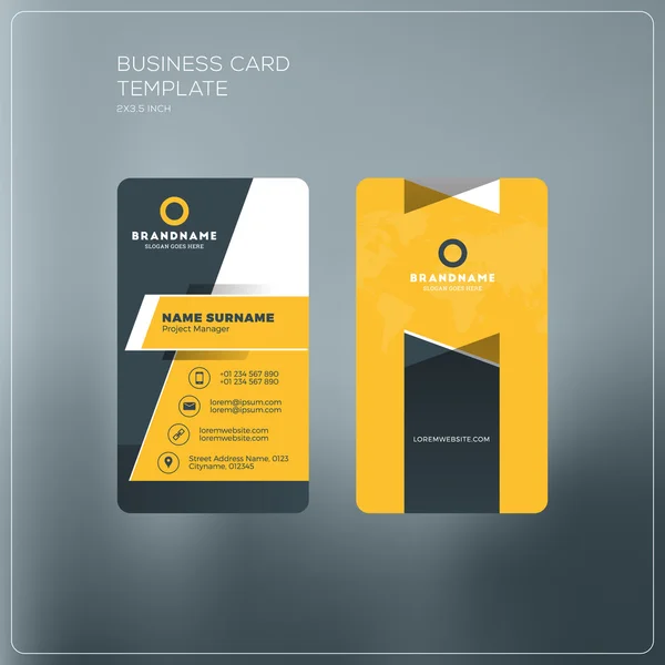 printable vertical business cards