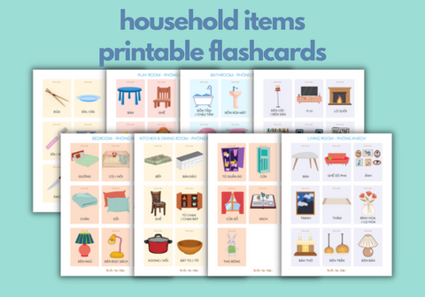 printable vietnamese flashcards