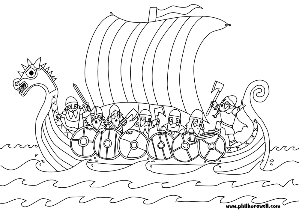 Viking #149359 (Characters) - Free Printable Coloring Pages