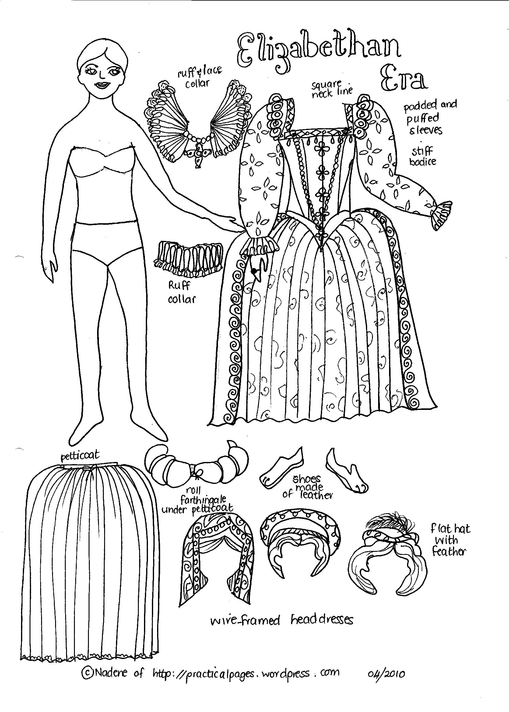 printable viking paper dolls