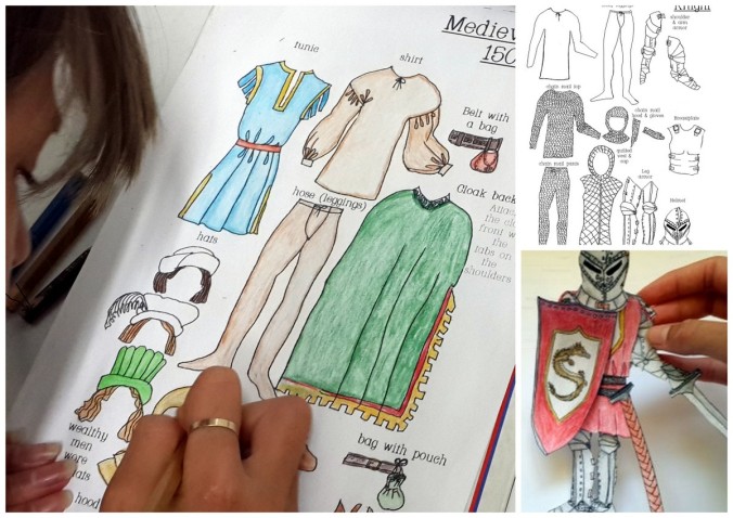 printable viking paper dolls
