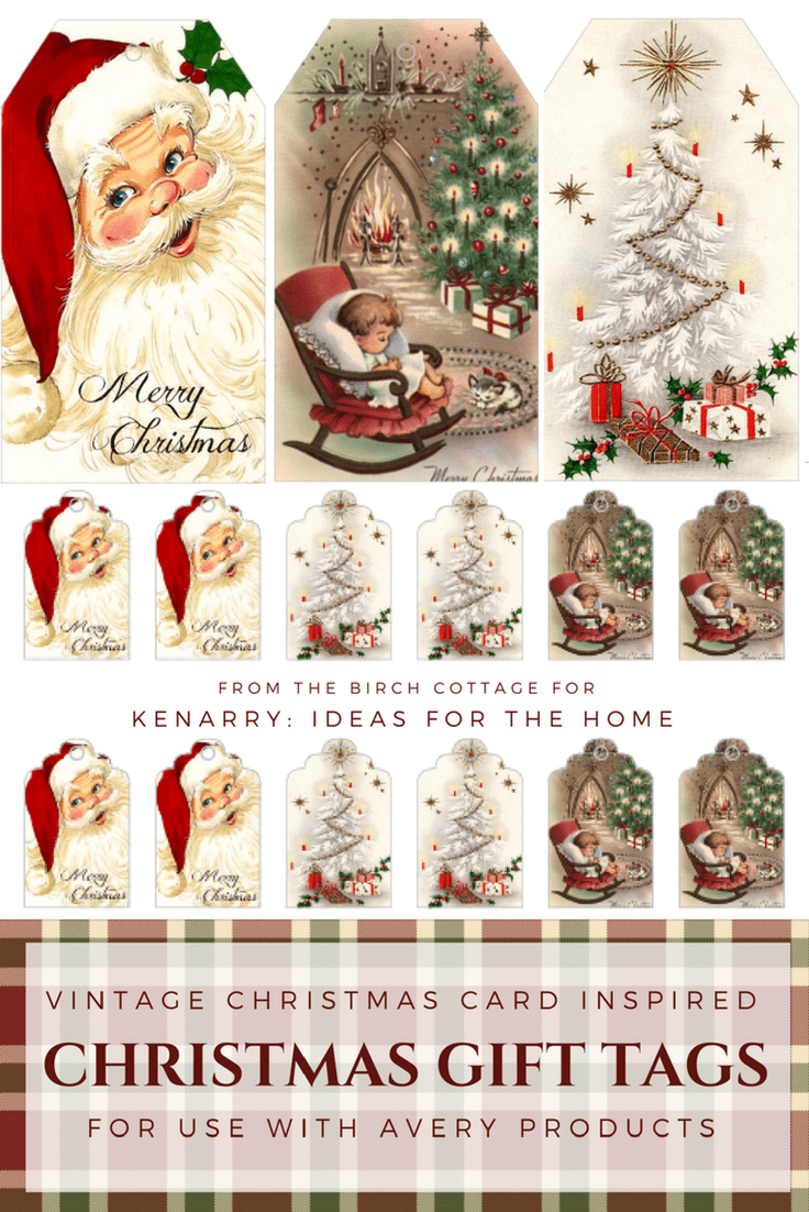 printable vintage gift tags christmas