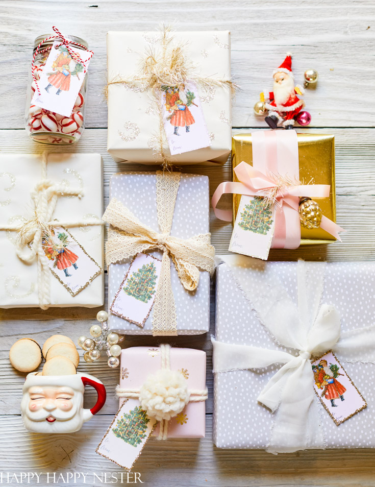 printable vintage gift tags christmas