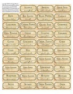 printable vintage labels pinterest