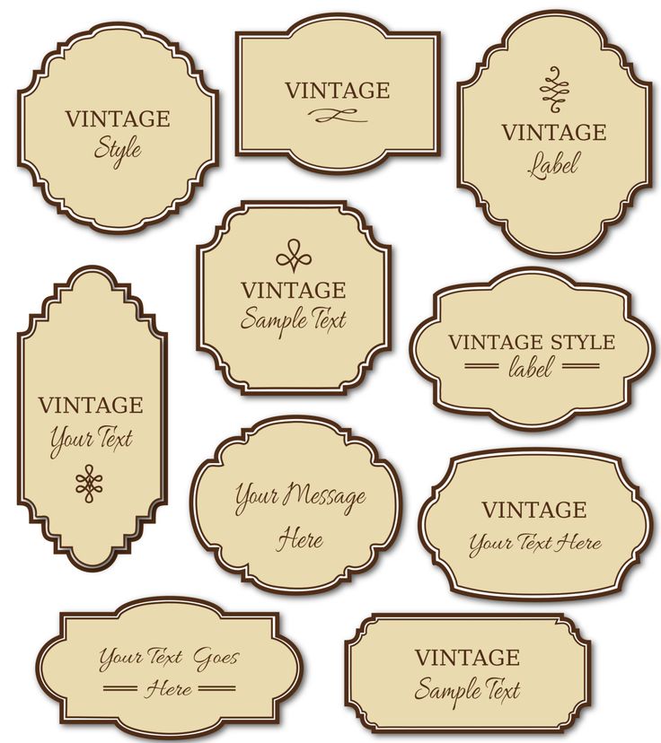 One of my favorite style of vintage labels. | Vintage labels ...