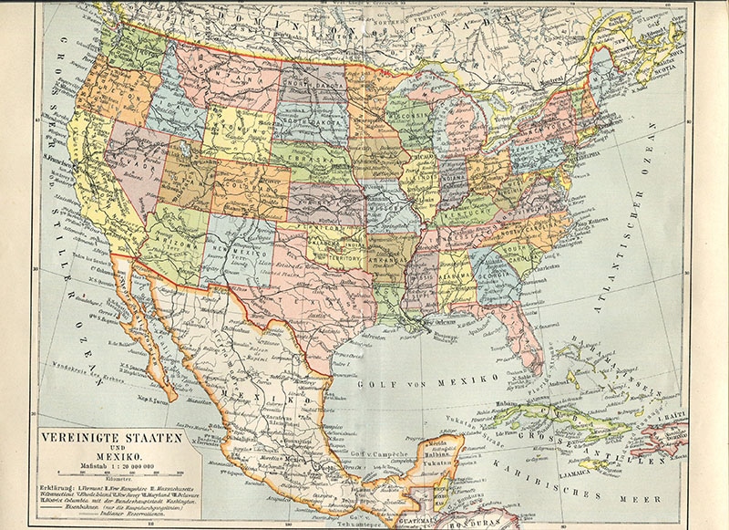 printable vintage map of the world