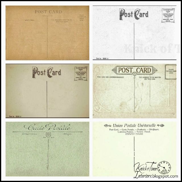 printable vintage postcards free
