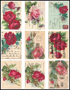 printable vintage postcards free