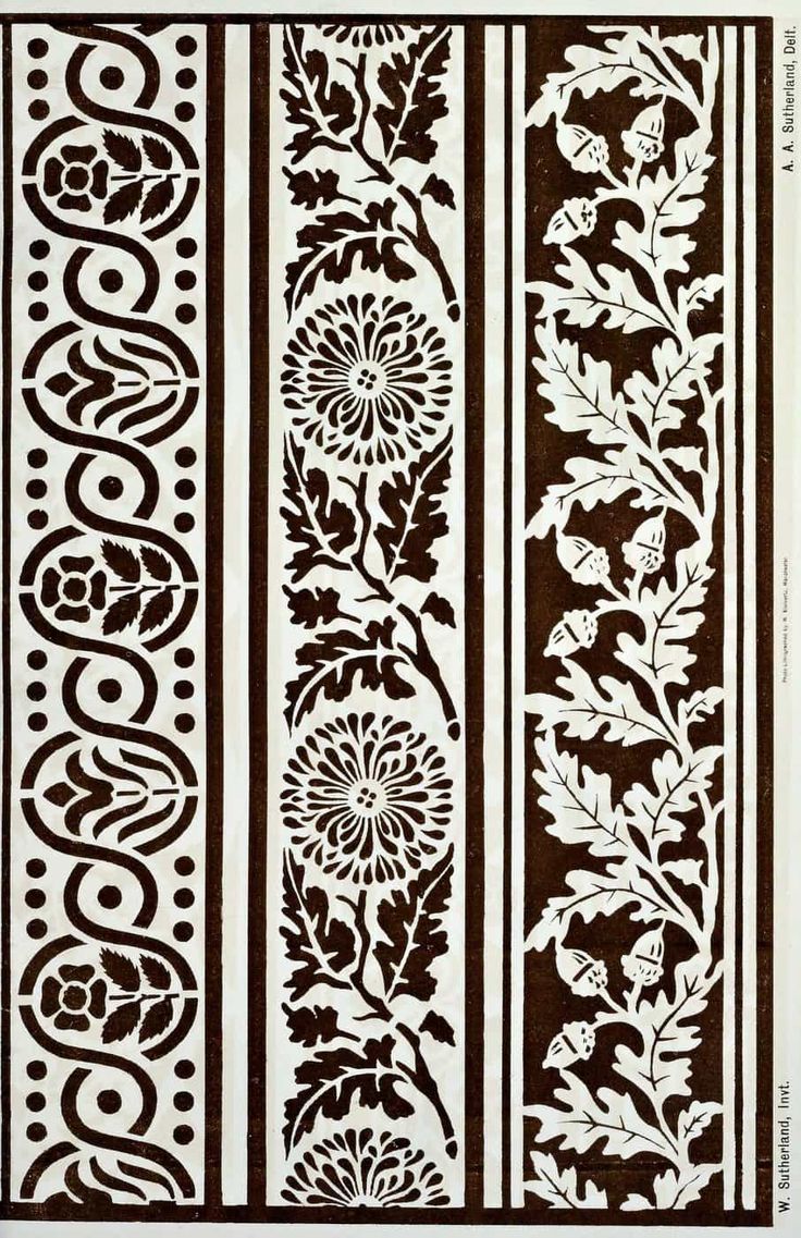 40 classic vintage stencil designs you can download &  use - Click ...