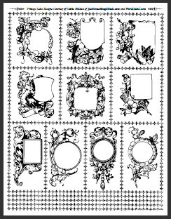 Free All-Occasion Printable Vintage Labels | Free printable labels ...