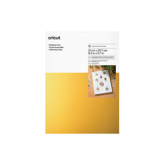 Bedruckbares Vinyl - A4 (10 Stk.) | Cricut Shop