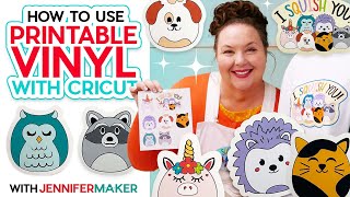 Cricut - Printable Vinyl (10 Blatt) - THE CRAFT SHOP