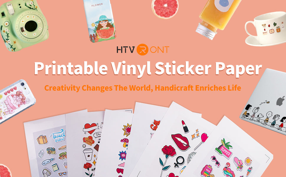 printable vinyl on wood