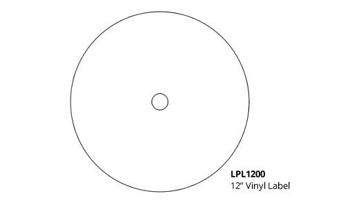 printable vinyl record labels