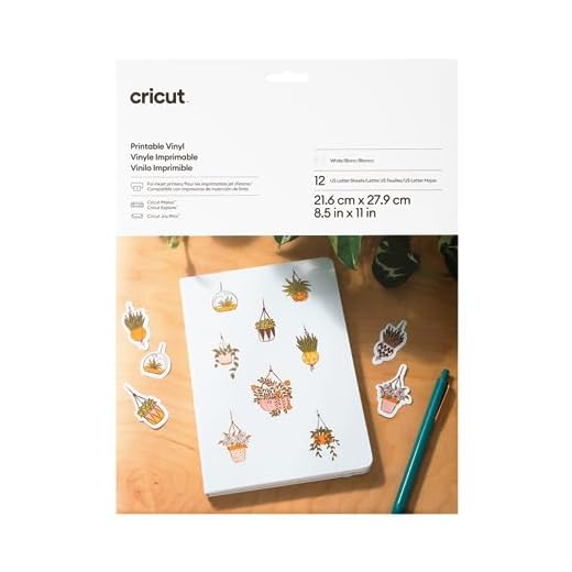 Amazon.com : Colemoly Sticker Paper Printable Vinyl for Inkjet ...