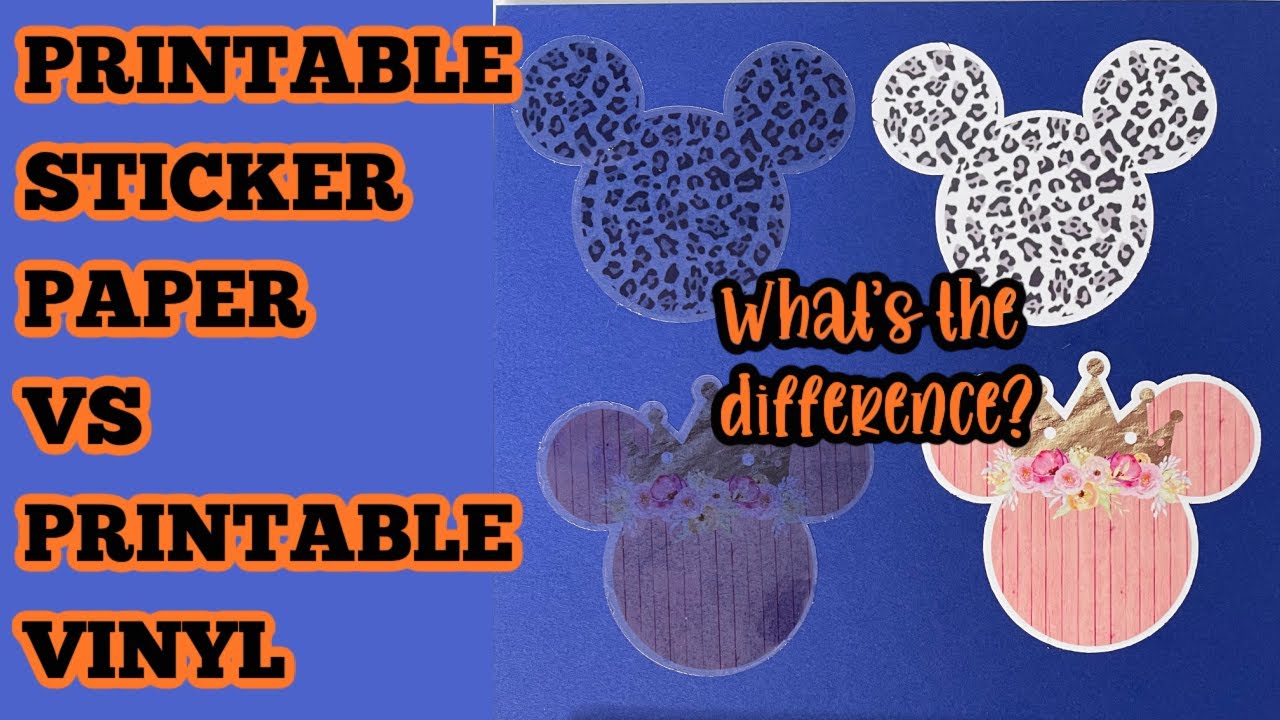 The Best Sticker Paper for Inkjet Printing - Kimposed