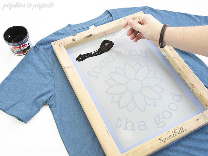 Introduction to Screen Printing with Craft Vinyl | Pigskins &  Pigtails