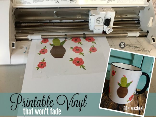The Best Printable Vinyl Yet for Silhouette Print and Cut ...