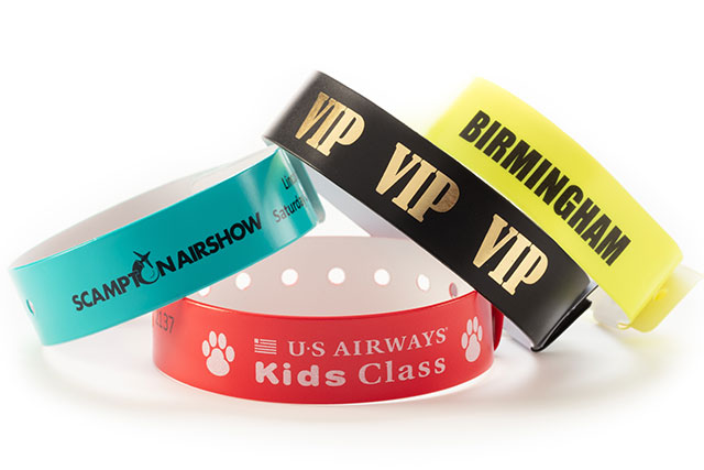 Printed Vinyl Wristbands
