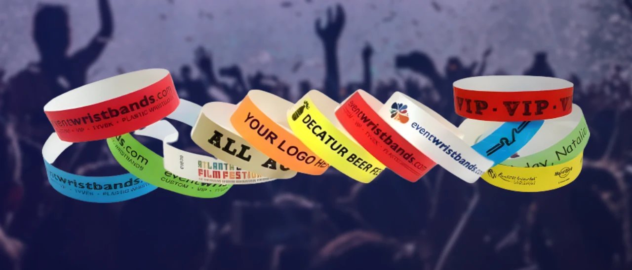 Custom Full-Colour Vinyl wristbands 25 mm | PDC