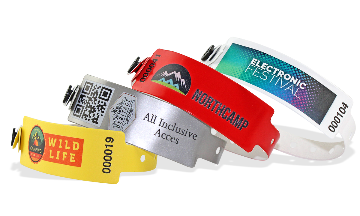 Plain Vinyl Stock Wristbands