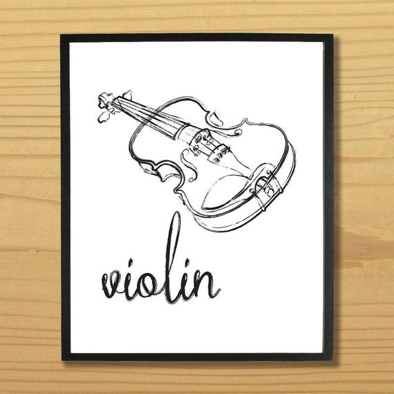 printable violin images