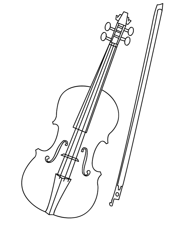 printable violin images