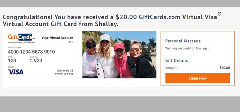 printable visa gift cards