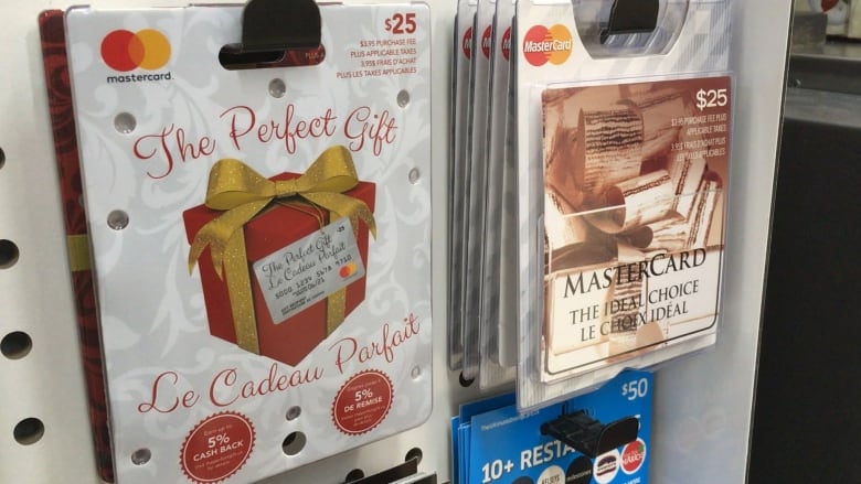 The not-so-hidden costs of gift and prepaid cash cards | CBC News