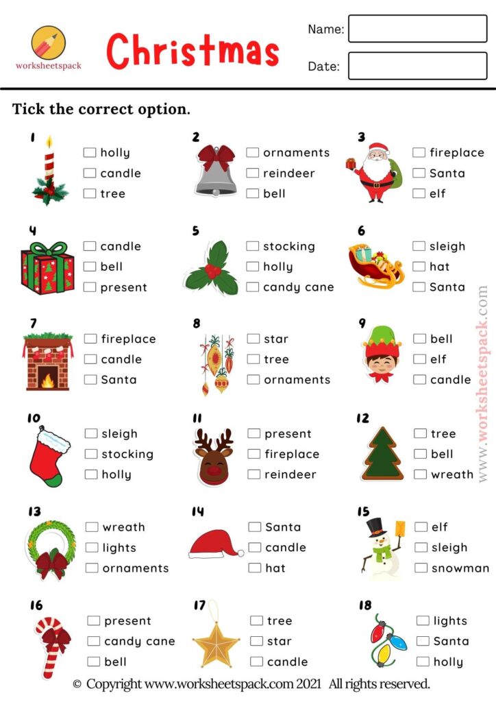 christmas-quiz-free-printable-christmas-picture-test-worksheetspack-worksheets-library for Free Printable Christmas Quiz With Answers Christmas Quiz, Free Printable Christmas Picture Test - worksheetspack - Worksheets Library for Free Printable Christmas Quiz With Answers