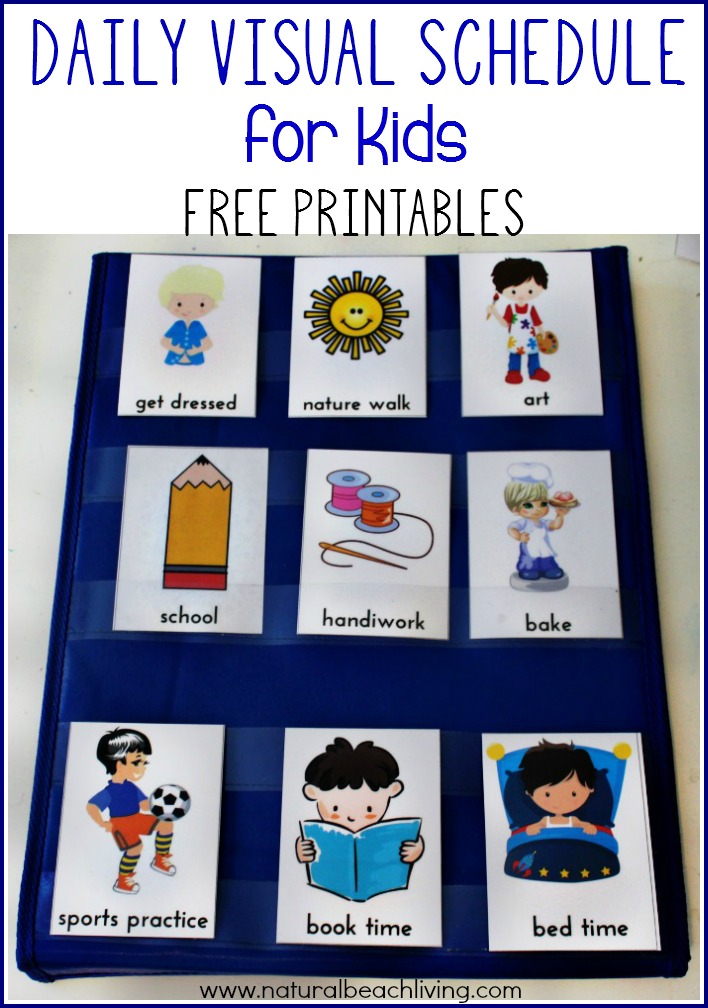 printable visual schedule for classroom free