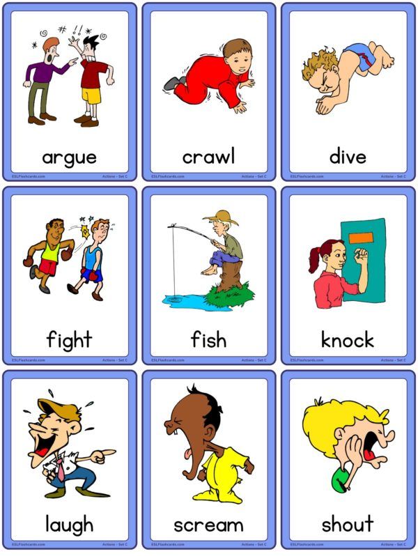 Download free printable flashcards!
