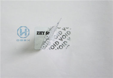 VOID Labels Printable Silver PET Paster Customize Adhesive Warranty  Stickers 500 PCS/Roll