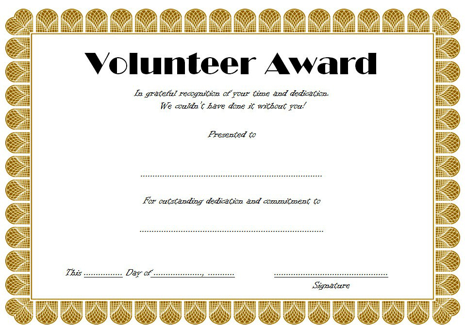 Printable Years Of Service Certificate Template Free 11 Ideas - 11 ...