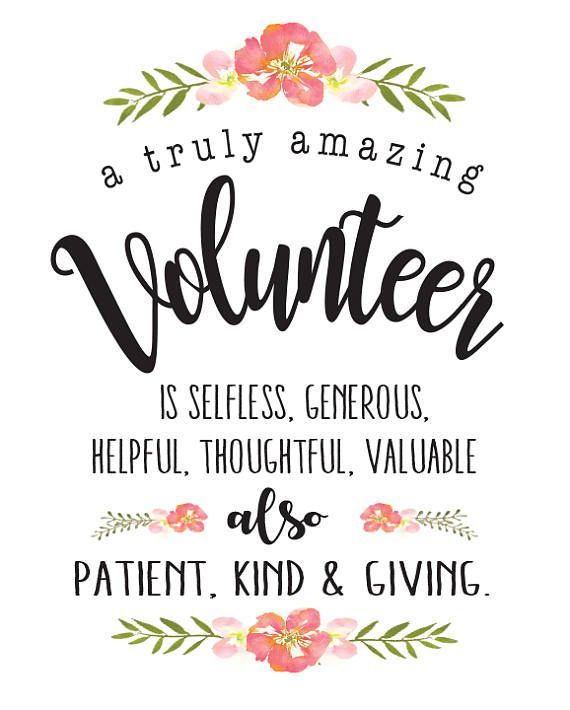 printable volunteer quotes