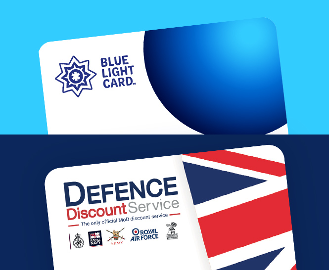 Helping our heroes | Blue Light Card &  Defence Discount 25% off at ...