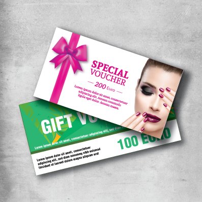 Gift Voucher Printing - Design - Dublin - Ireland - Quantum Fulfilment