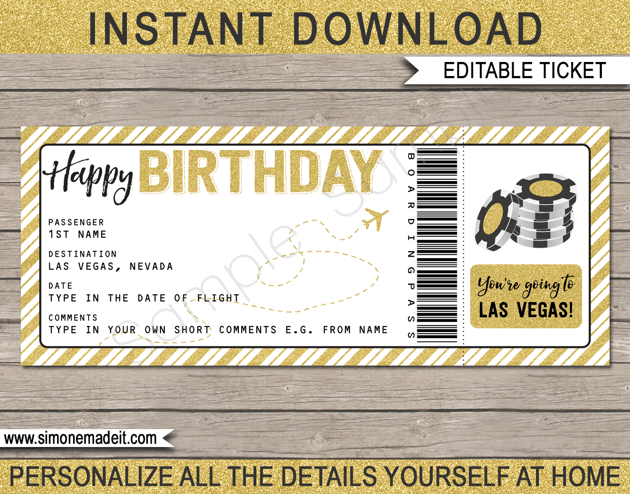 printable vouchers las vegas