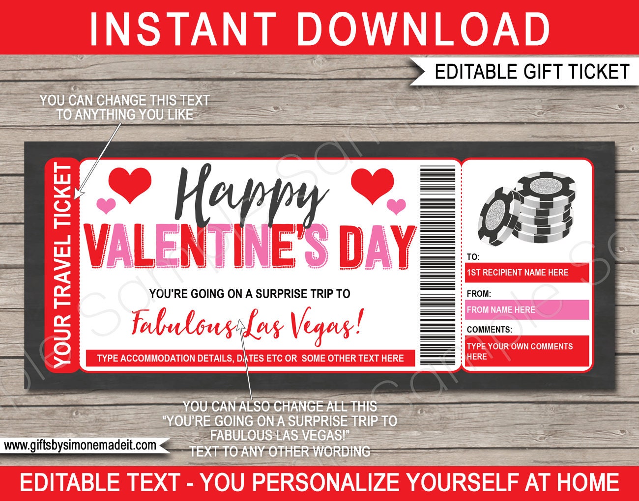 printable vouchers las vegas