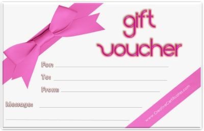 Gift Voucher Template