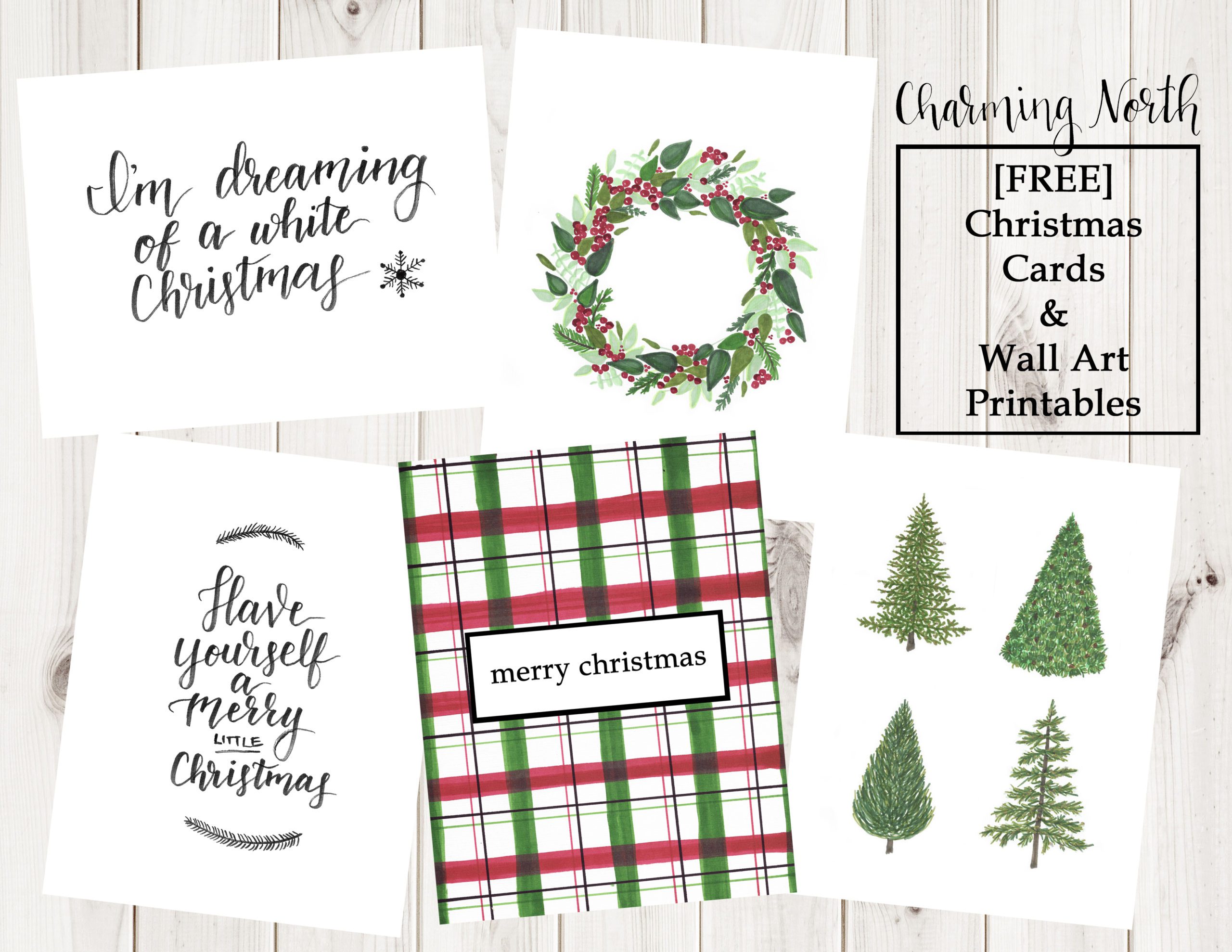 printable wall art christmas