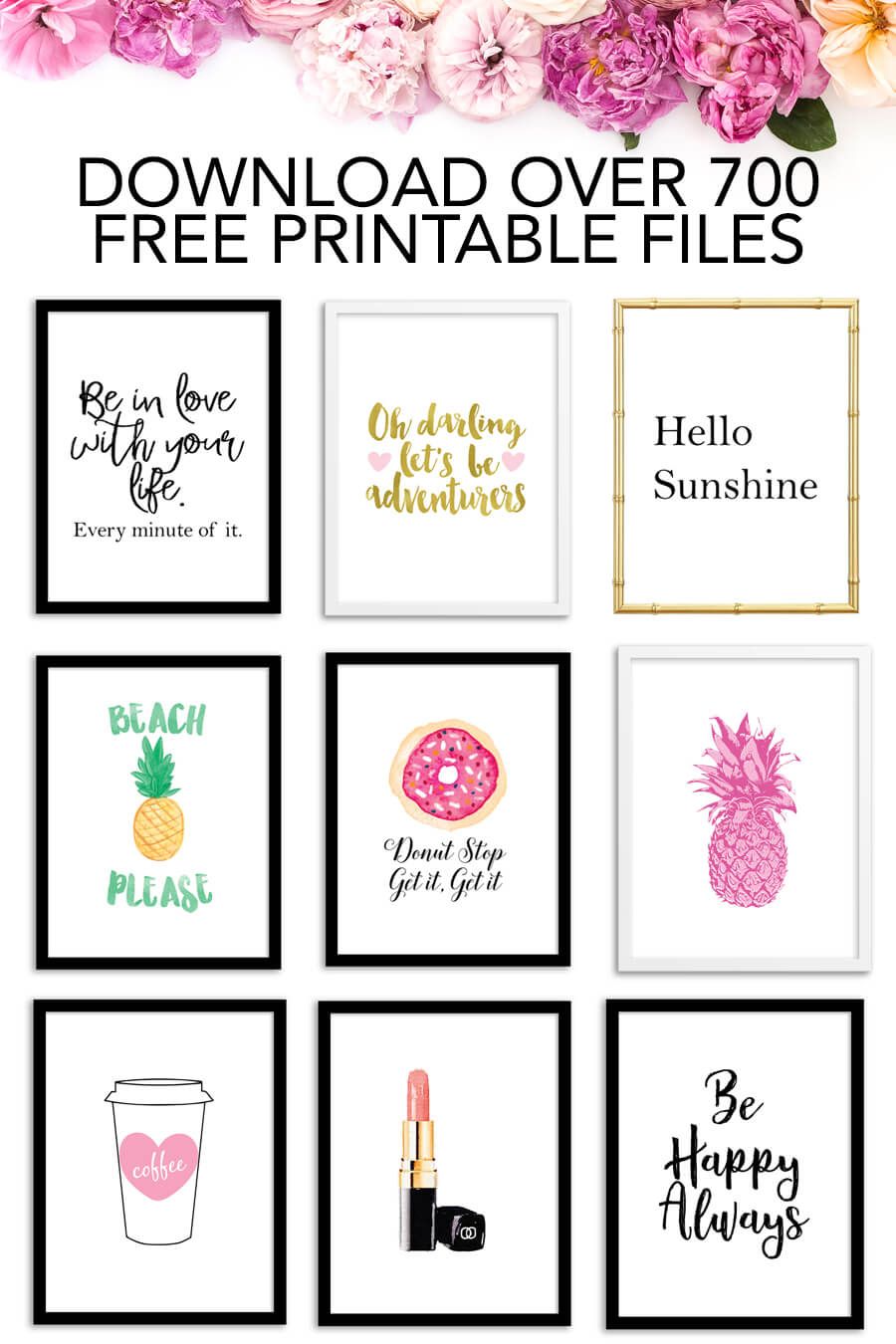 printable wall art files