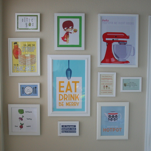 Be Different...Act Normal: Free Printable Kitchen Wall Art