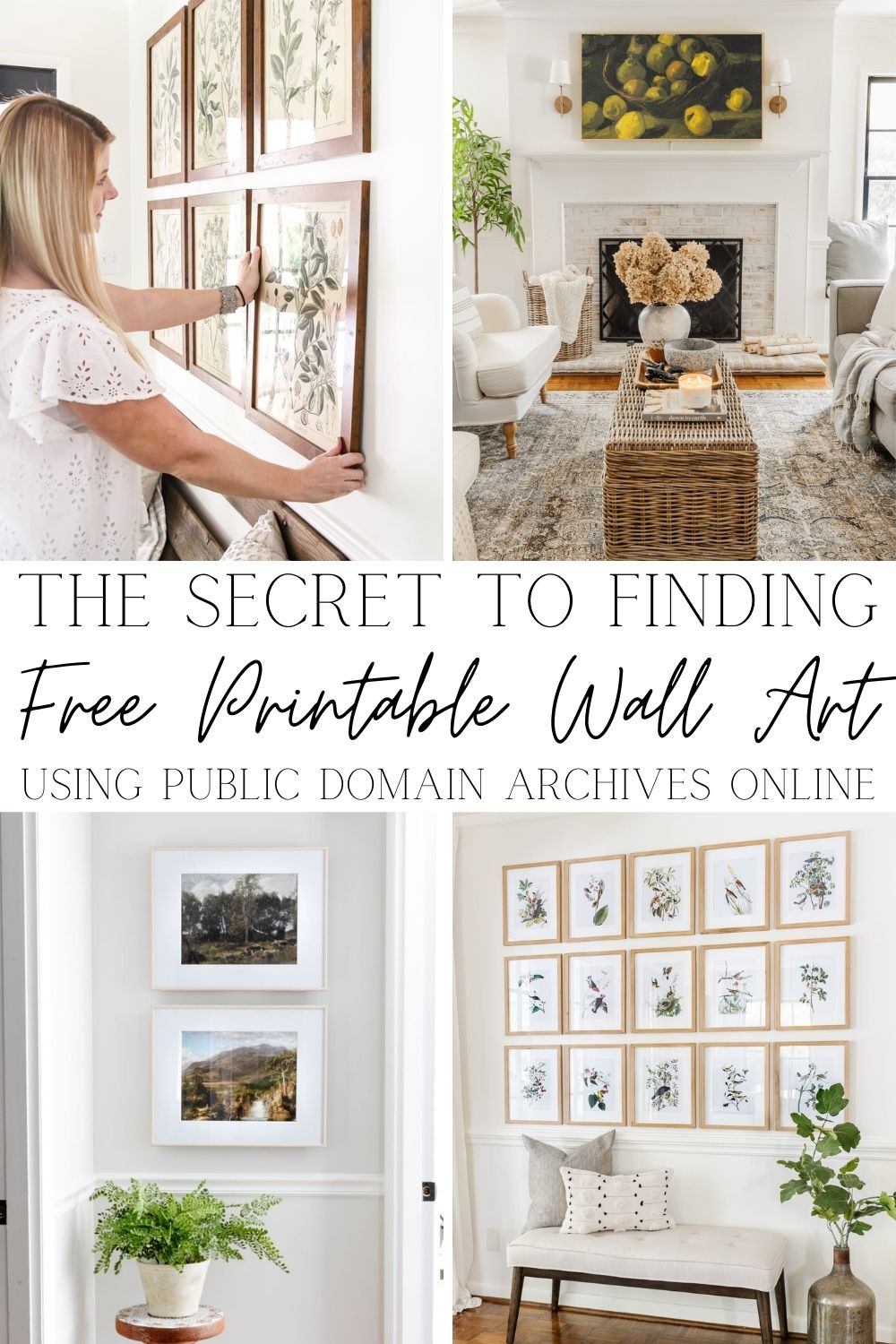 The Secret to Find Free Printable Wall Art Online - Blesser House