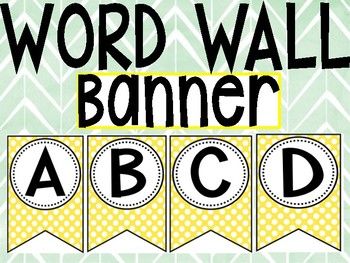 printable wall banner