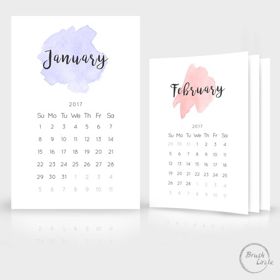 printable wall planner 2018 ireland